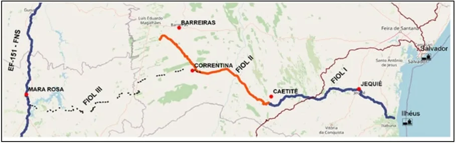 TCU pede plano emergencial à Infra S.A. para recuperar trecho da Fiol 2