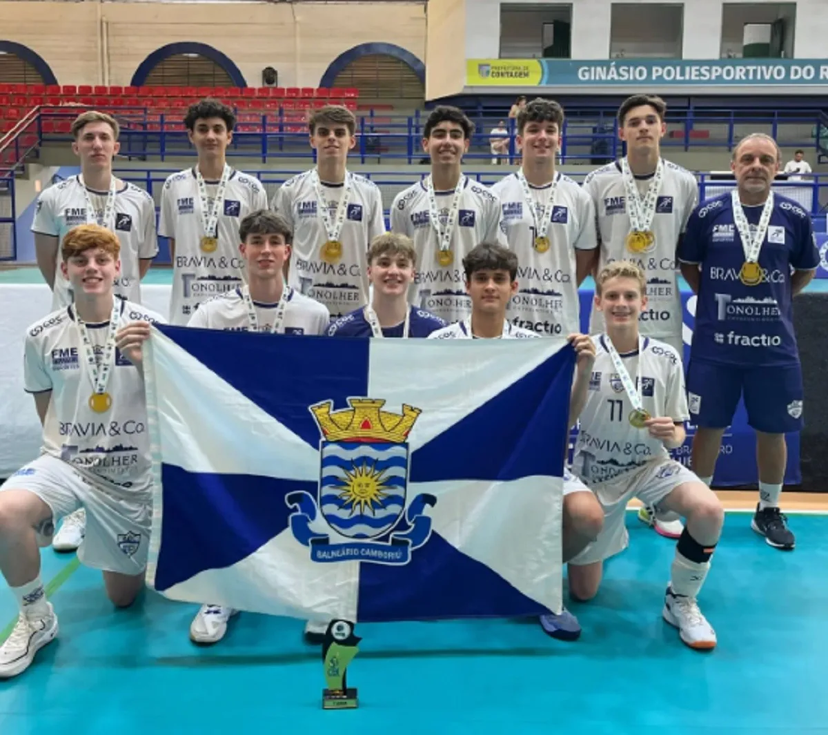 ABC do Voleibol vence Cruzeiro e conquista Brasileiro Interclubes sub-16 no masculino; JF Vôlei é 3º