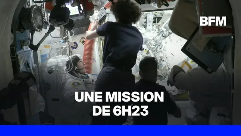 Sophie Adenot: l'astronaute française est rentrée dans l'ISS après une mission de 6h23