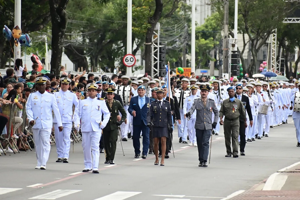 7 de Setembro em Vitória terá desfile aéreo, barcos e 5 mil participantes na Beira-Mar