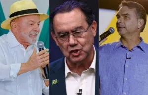 Lula empata com Flávio e Cury no 2º turno, mostra Datafolha