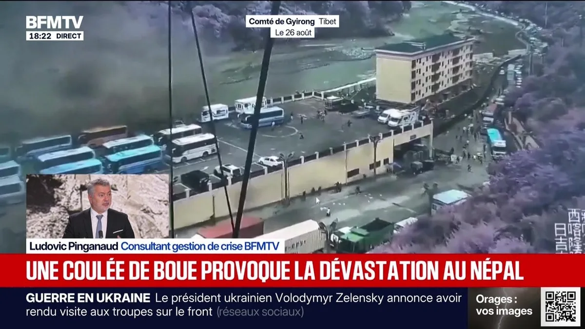 Marschall Truchot : Torrent de boue au Népal, au moins 98 morts - 26/08