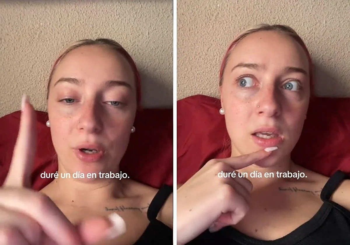 Paula Lapeña, 23 años: «He durado un día en el trabajo. Lo idealicé y, como me lo puedo permitir, lo he dejado»