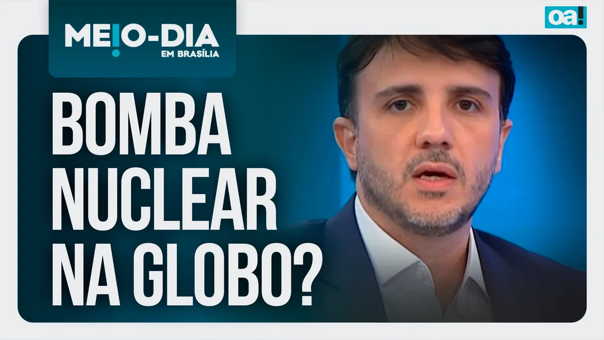Meio-Dia em Brasília: Renan Santos e a bomba nuclear na Globo