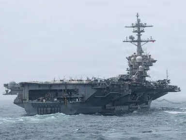 Father of sailor deployed on USS Abraham Lincoln released by ICE
