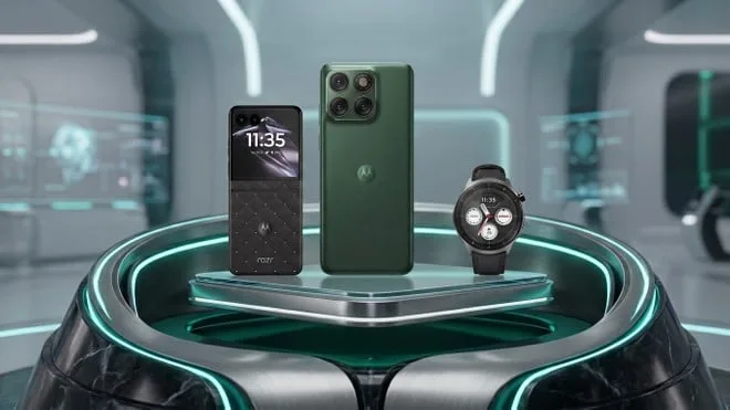 Vazou tudo: imagens detalham Motorola Edge 70 Neo, Razr 70 Swarovski e Watch Ultra