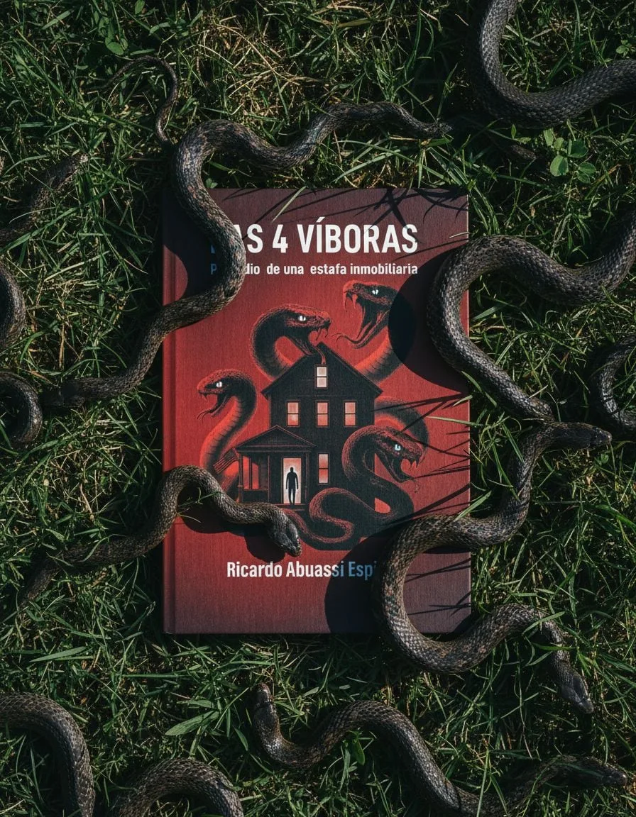 La novela “Las 4 víboras” convierte la manipulación psicológica en el corazón de una trama sobre fraudes y falsas inversiones