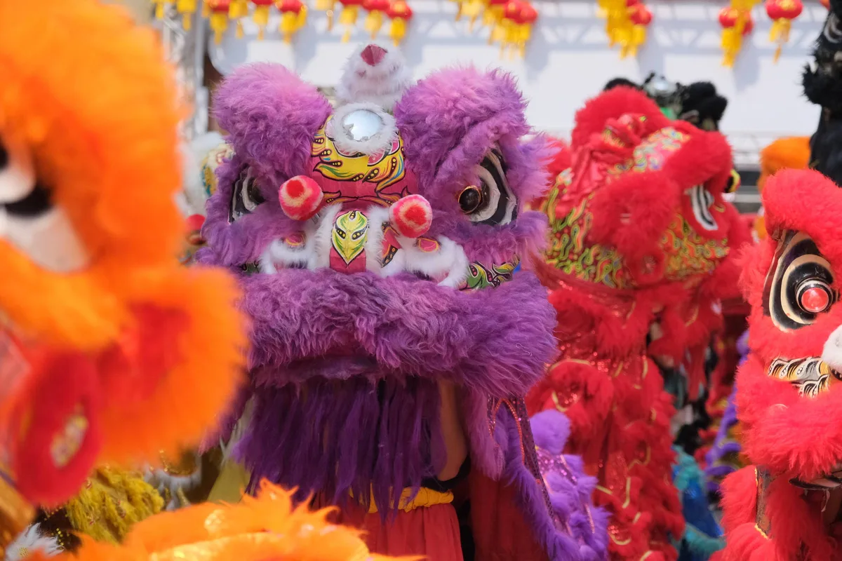 Festival da Lua Chinês tem desfiles com bonecos de leões e dragão de 100 m em São Paulo