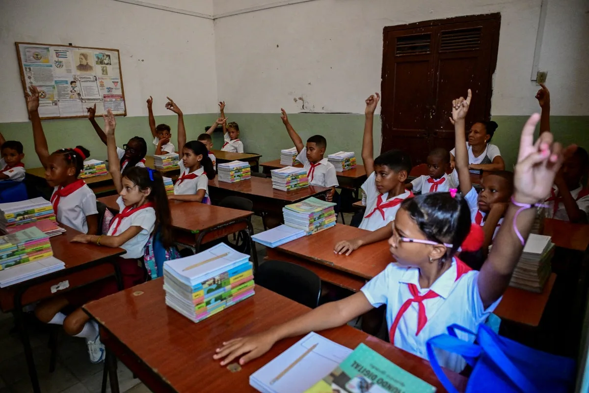 Without buses running due to the fuel crisis, 1.4 million students begin school year in Cuba
