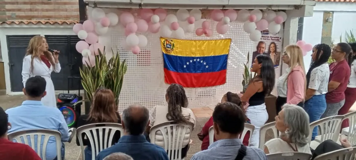 Saná Rafeh: “Las mujeres son fundamentales para los cambios políticos que requiere Venezuela”