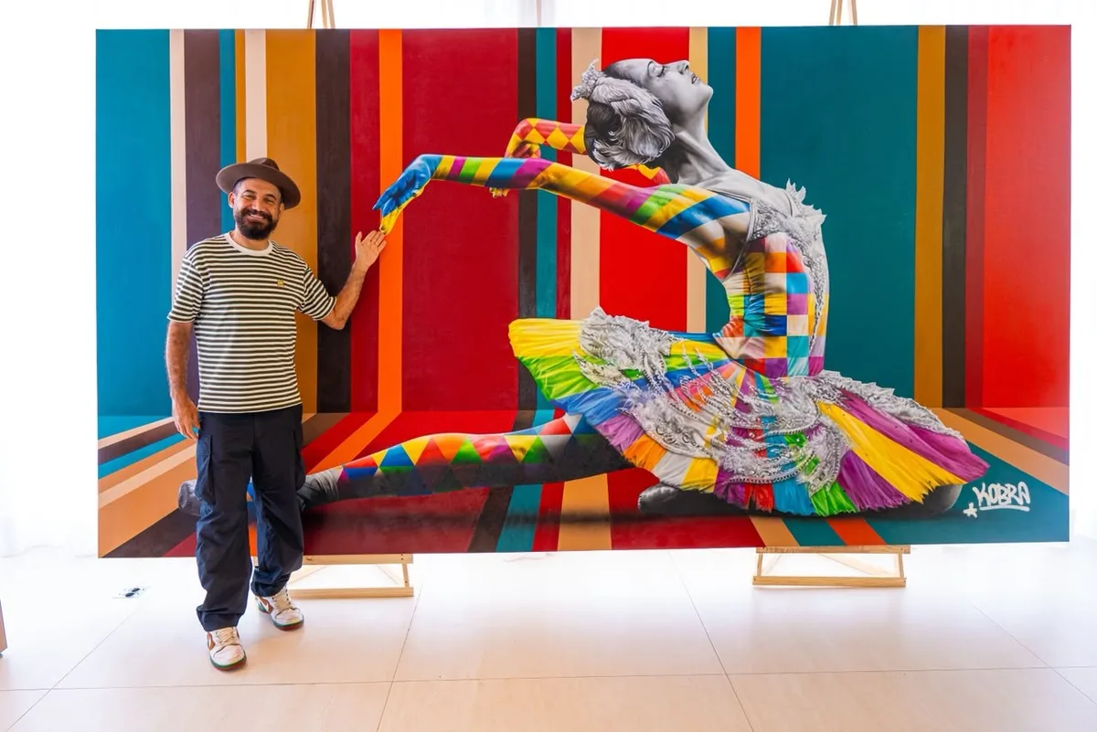 Eduardo Kobra faz parceria inédita com empresa do setor imobiliário