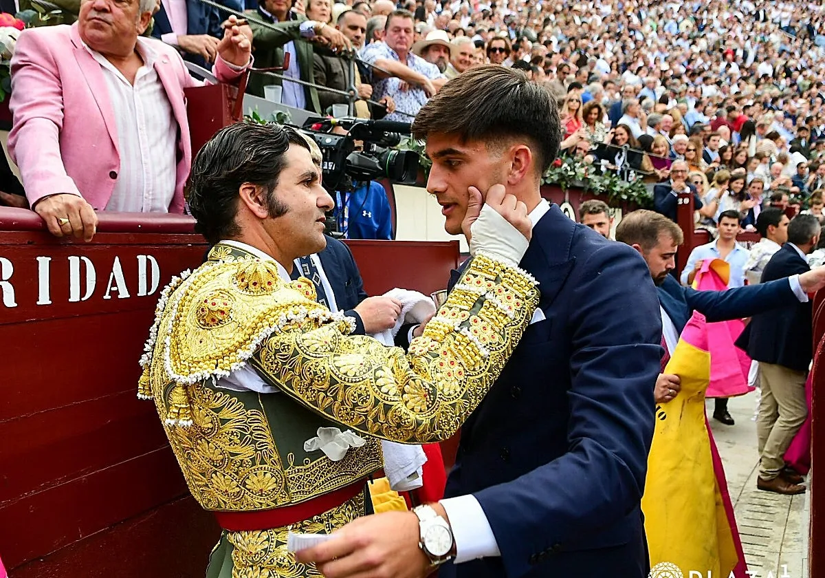 Morante de La Puebla, tras el primer gol de su hijo con el Betis: «Le dije que se lo merecía»