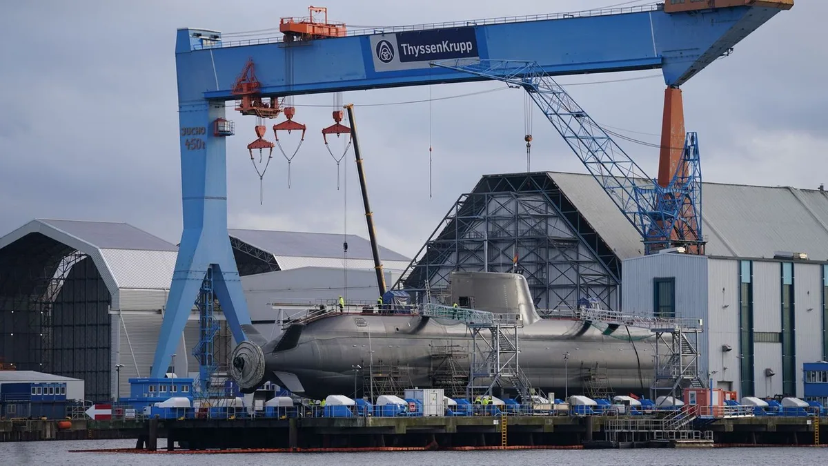 „Dolphin“-Klasse: U-Boot für Israel hat Kieler Hafen verlassen