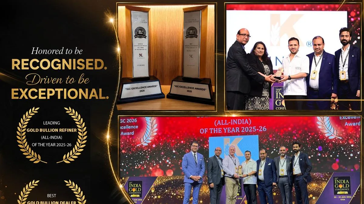 Kundan Refinery Wins Two Awards at The IGC Excellence Awards 2026, Marking a Decade of Continued Recognition