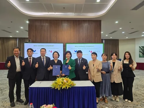 [게시판] KAS E&C, 하노이 빈대학과 한국어교육 지원협약