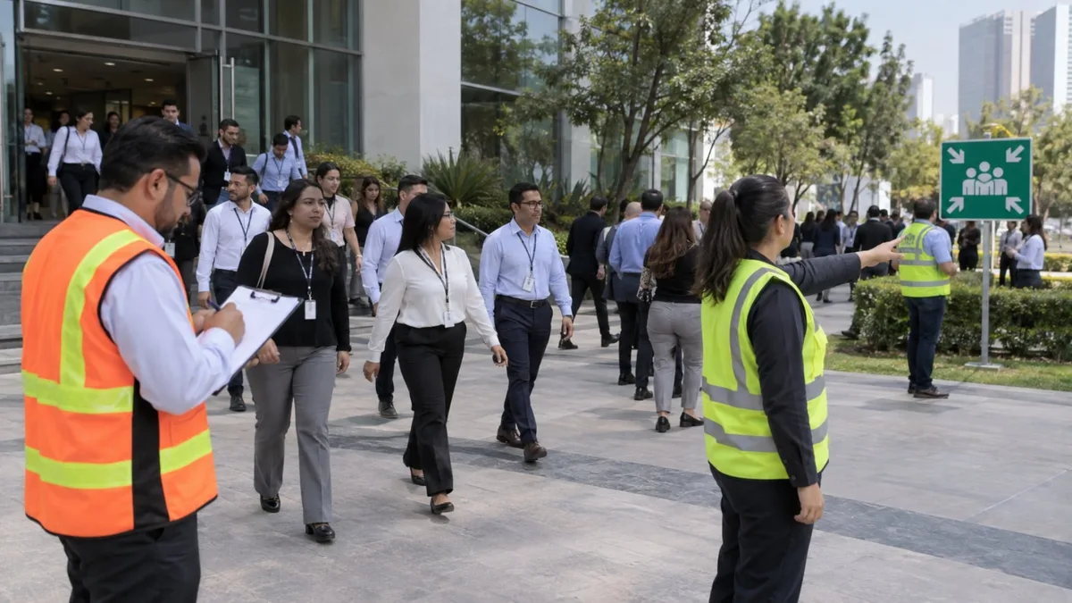 Simulacro Nacional 2026: empresas podrían recibir multas de hasta 586 mil pesos por falta de capacitación