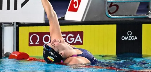 Schwimm-EM: Isabel Gose, Angelina Köhler und Maya Werner bejubeln Medaillen