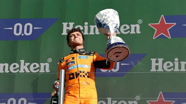Lando Norris secures second win of season in Dutch Grand Prix
