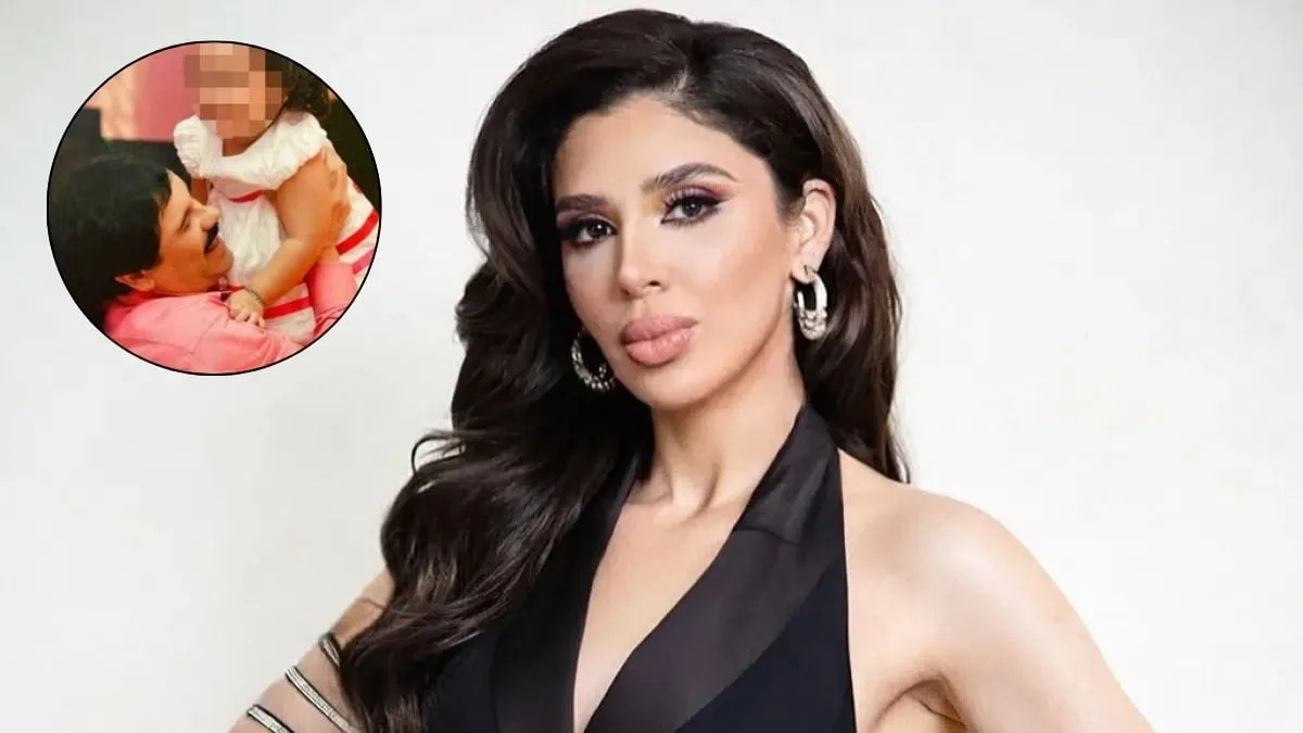Emma Coronel rompe las redes con curiosa foto de María Joaquina, una de las gemelas que tuvo con “El Chapo” Guzmán