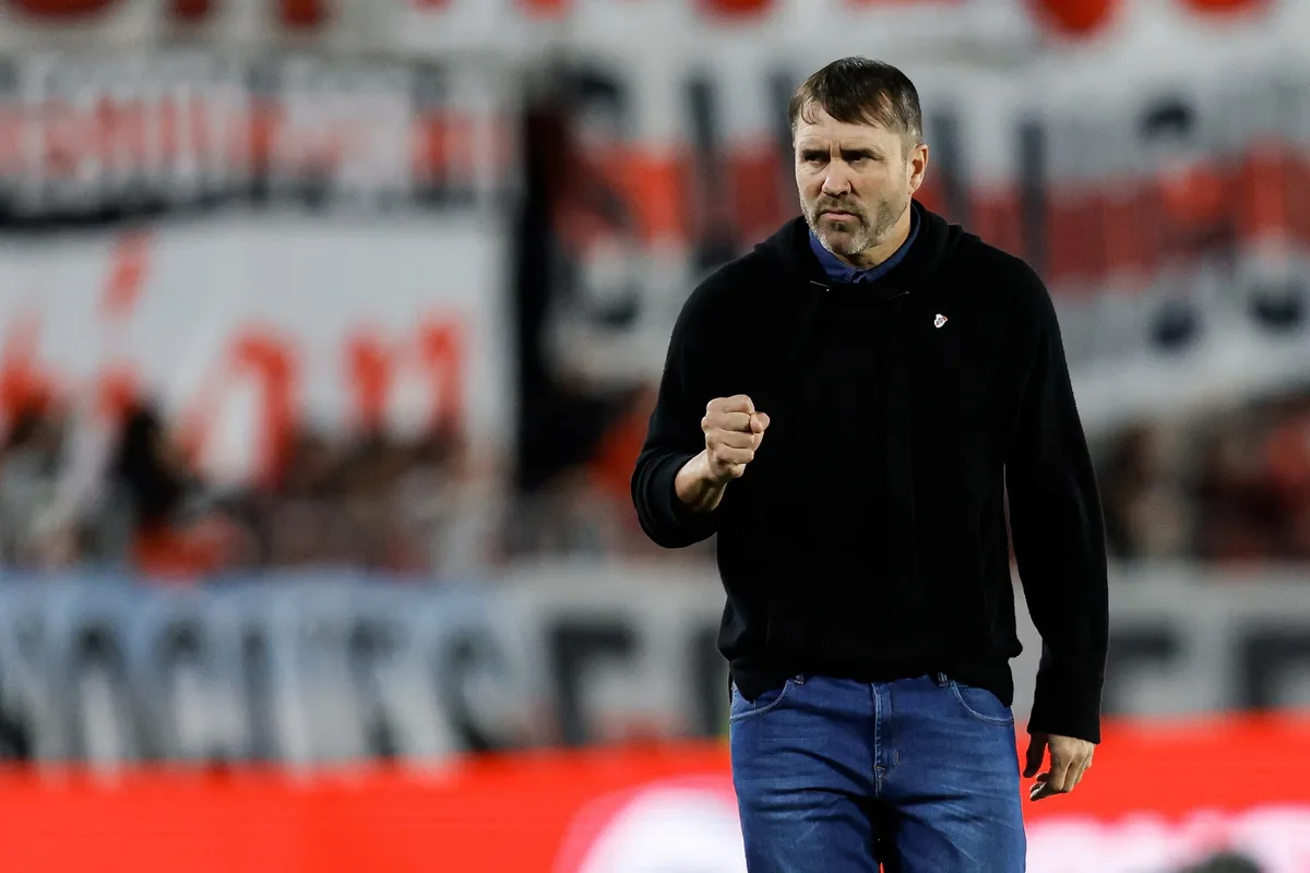 Eduardo Coudet, del alivio al desahogo después del primer triunfo de River: “Tenemos un equipazo”