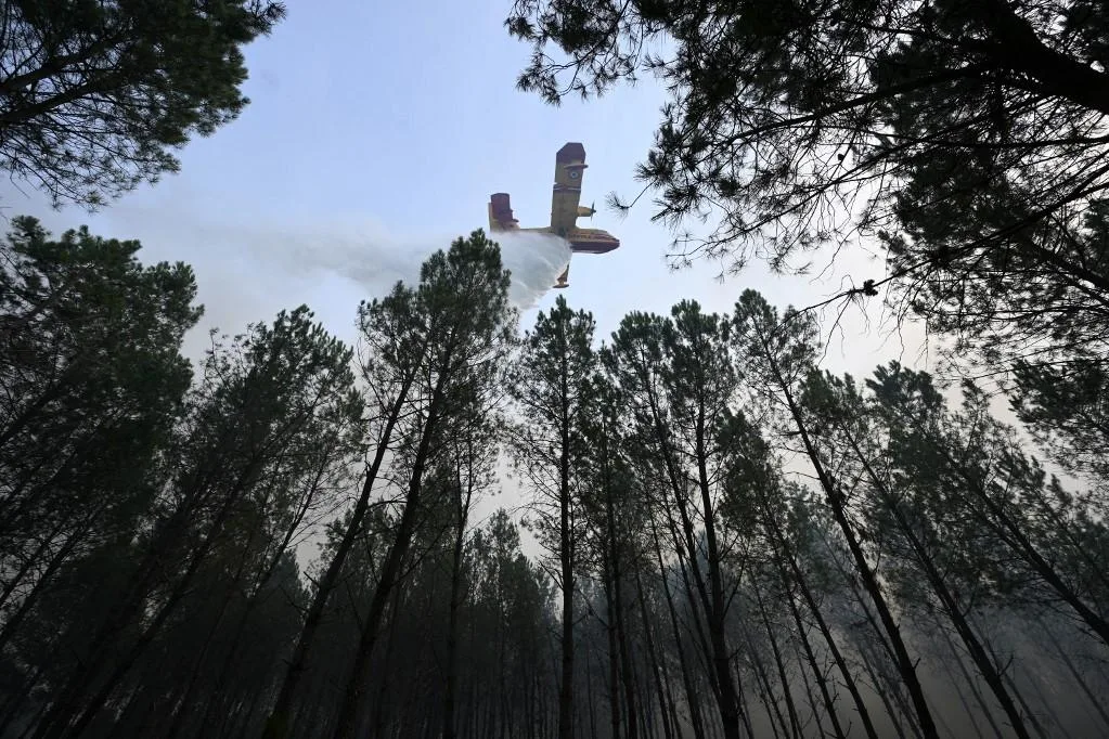 L’incendie dans les Landes a brûlé près de 1 600 hectares