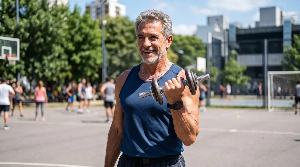 Empezar a entrenar con pesas después de los 50 años: los cambios que puede experimentar el cuerpo