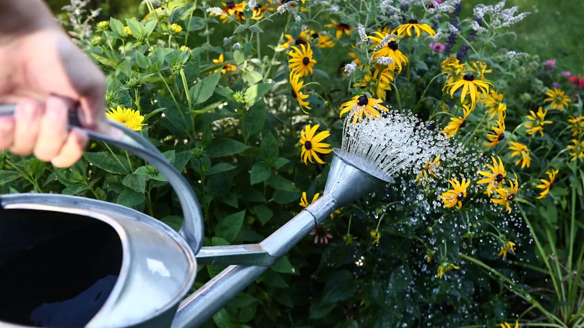 Wegen Wasserknappheit - Hier drohen 1000 Euro Bußgeld fürs Blumengießen