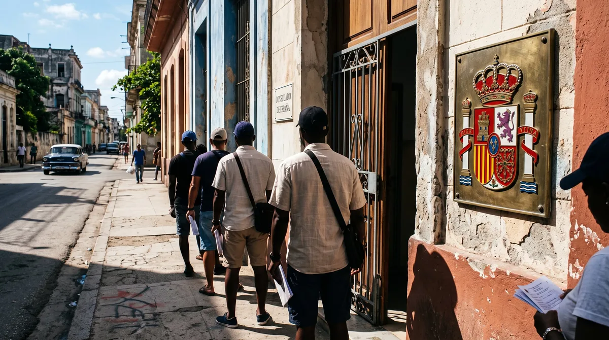 El Consulado de España en La Habana depende de una empresa estatal cubana para contratar personal