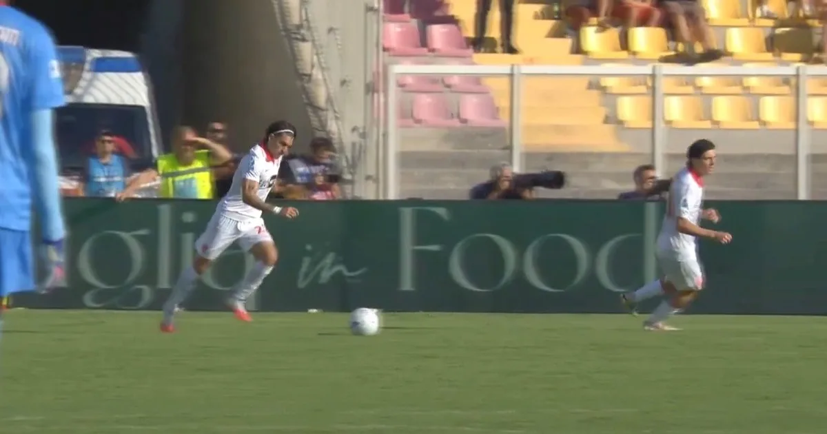 Debut con pocos minutos y gol agónico para Zeballos en Italia