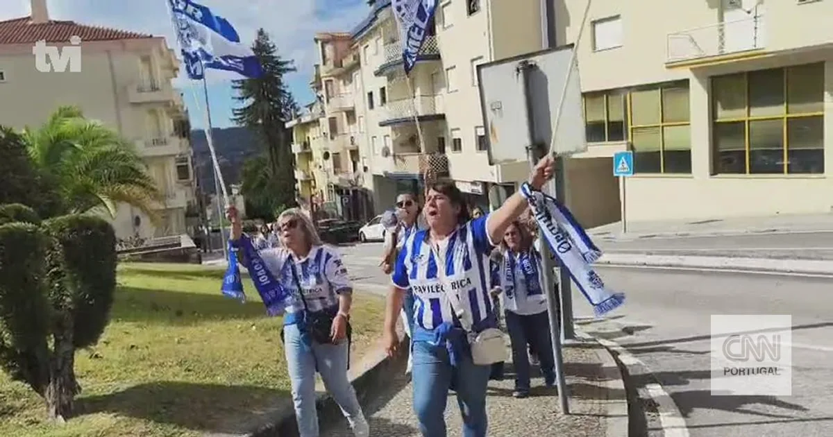 Adeptos do Lamelas aquecem em Castro Daire para receberem o Vitória na Taça