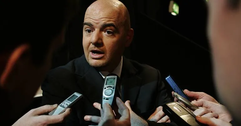 Pagamento de 1,5 milhões a Infantino ocultado em relatório