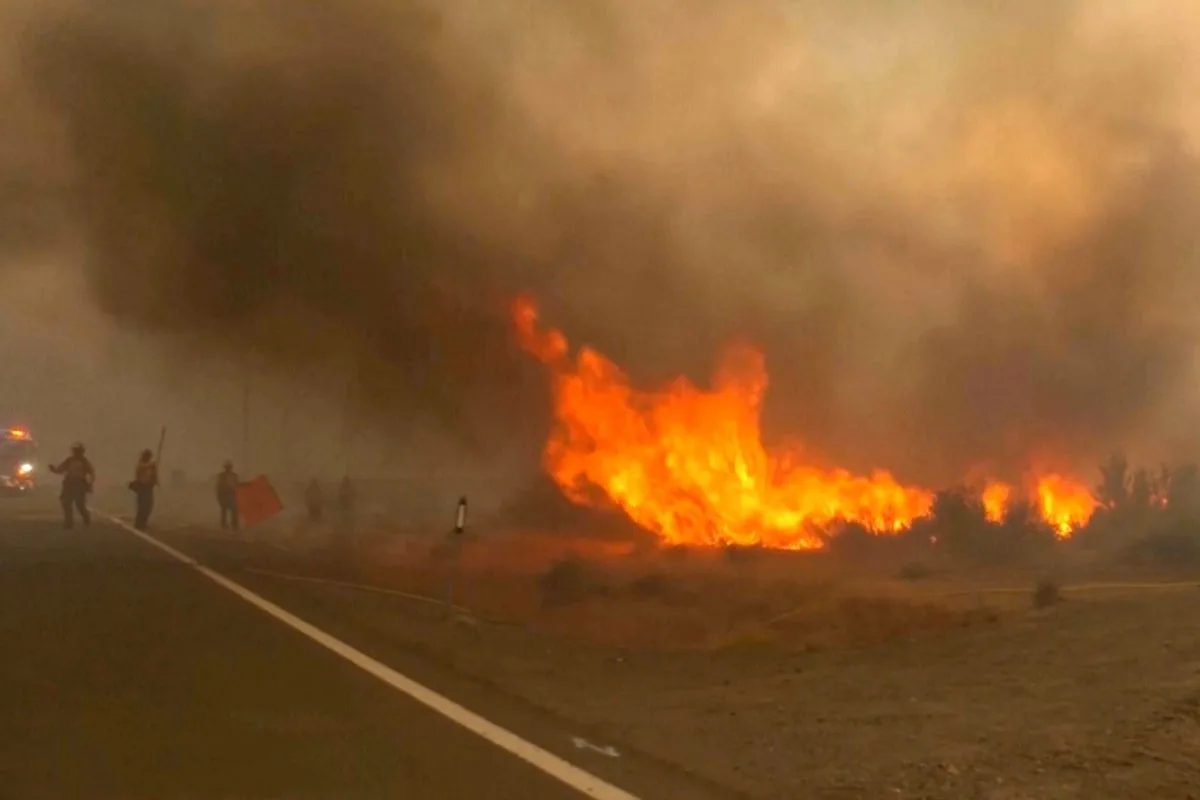 90,000 forced to flee as raging Reno wildfire tears through neighborhoods
