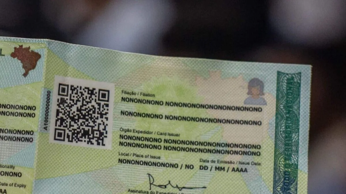 Troca do RG antigo é obrigatória; saiba como emitir a nova Carteira de Identidade Nacional (CIN)