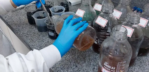 Baixas doses de soda cáustica aumentam a produção de biogás a partir de resíduos de banana