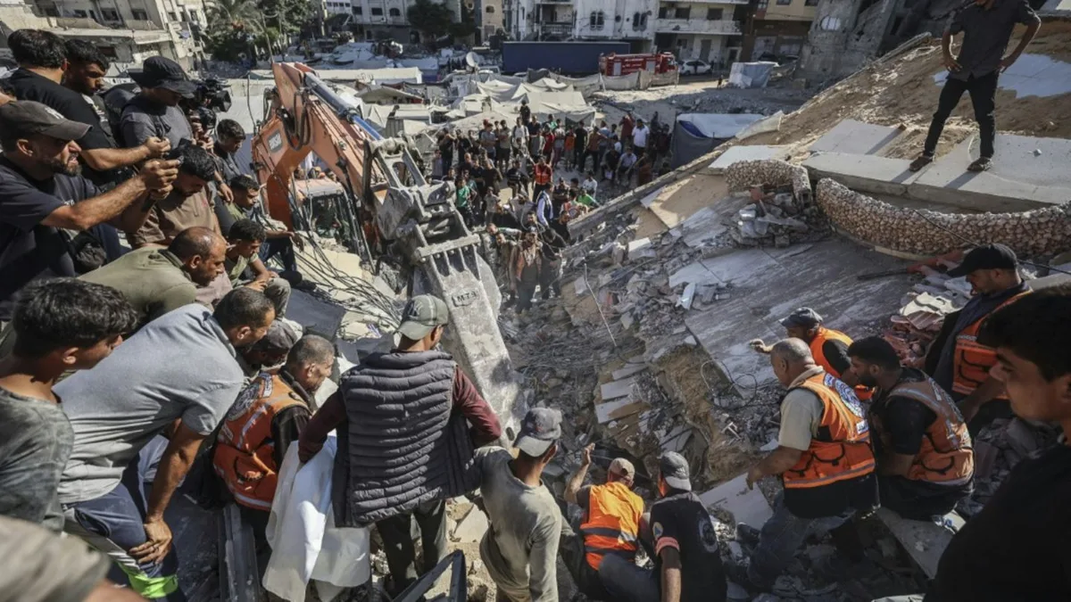 Zivilschutz: 21 Tote bei Einsturz von durch Angriffe beschädigtem Haus in Gaza