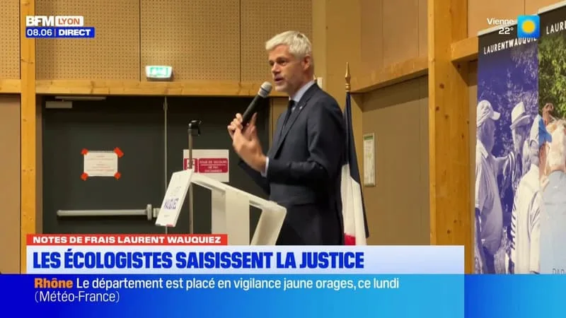 Notes de frais de Laurent Wauquiez : les Ecologistes saisissent le tribunal administratif de Lyon