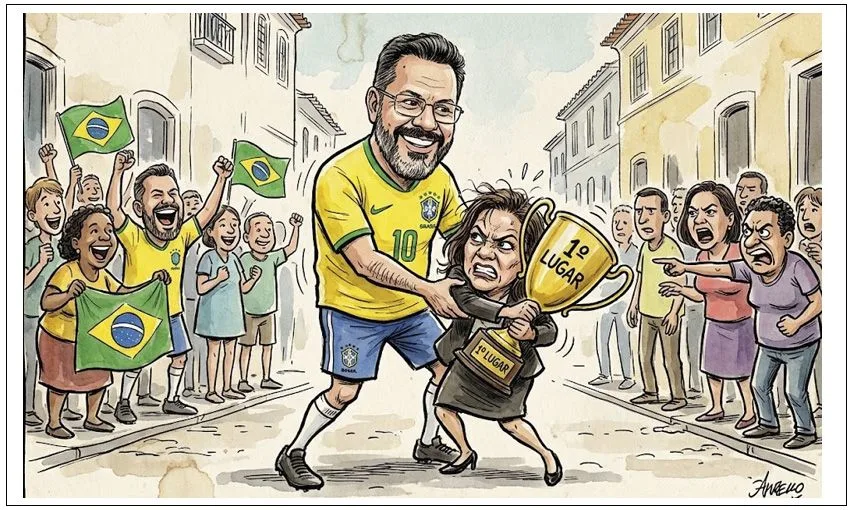 Esse trofeu é meu e ninguém toma!