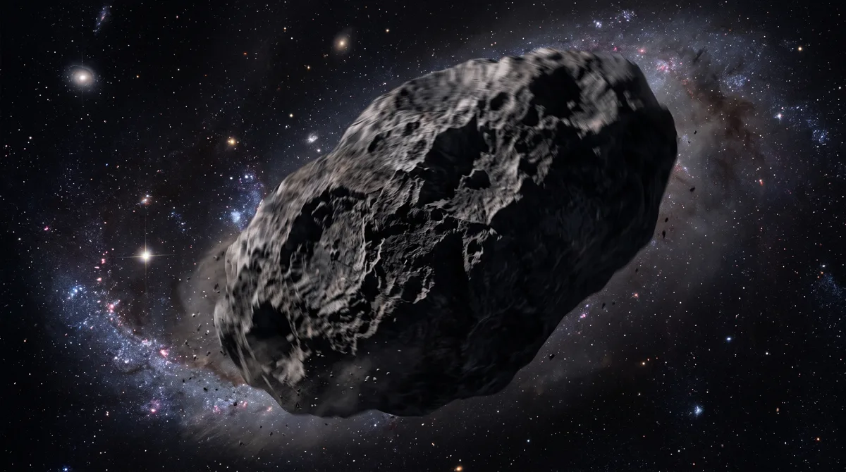 Astrônomos anunciaram, em janeiro de 2026, que haviam encontrado um asteroide de 710 metros