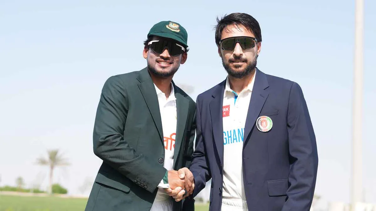 Afghanistan vs Bangladesh Live Score, One-off Test