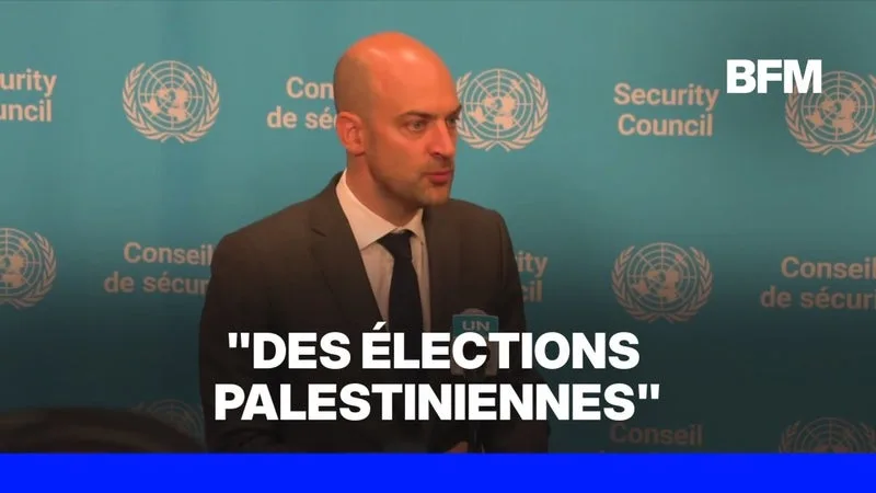 Jean-Noël Barrot, ministre des affaires étrangères, s'exprime depuis les Nations unies