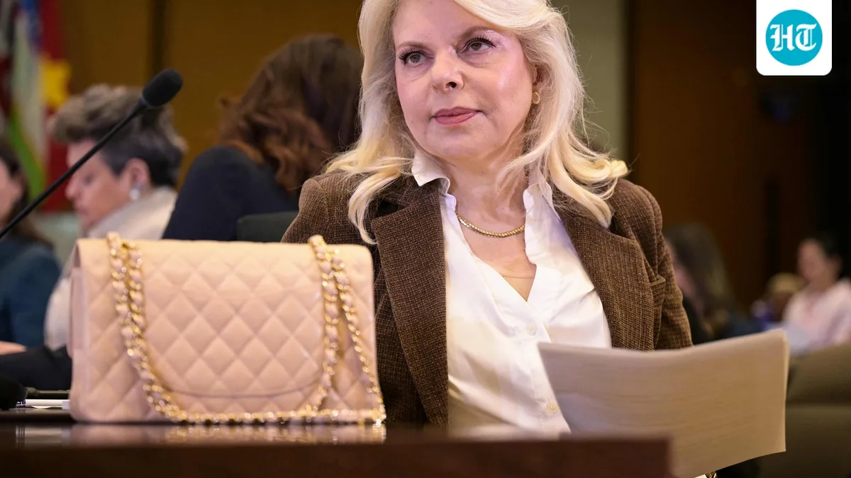 Israel PM Netanyahu's wife shares conspiracy theory about opposition figure