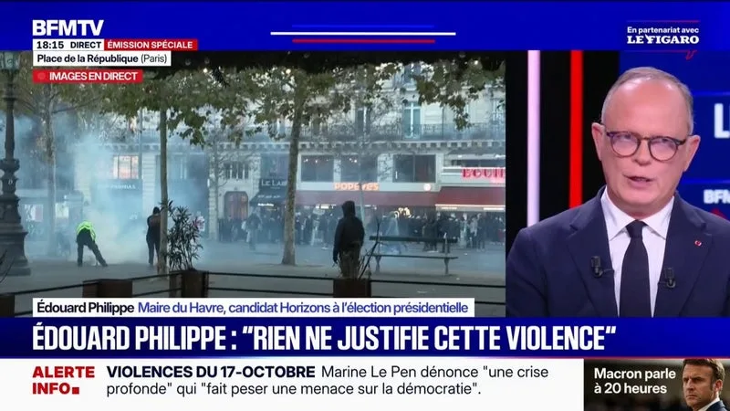 17-octobre: "Il faut bien distinguer des publics différents", estime Édouard Philippe, candidat Horizons à la présidentielle