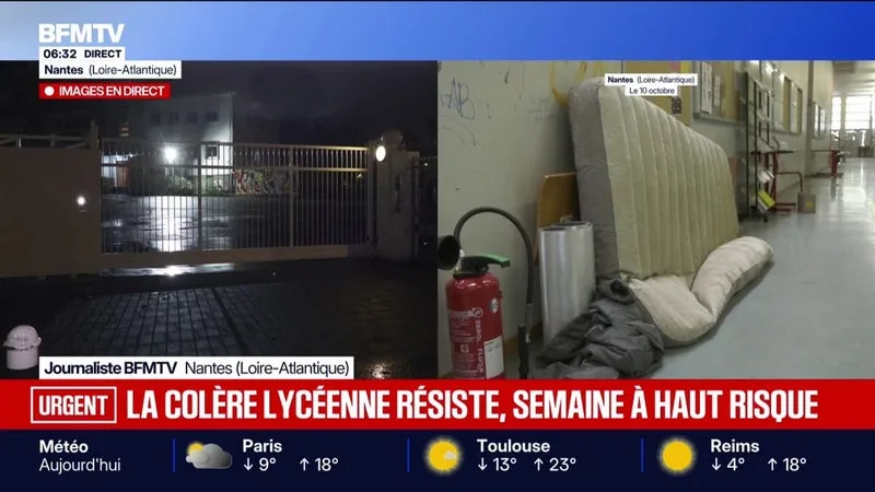 Manifestation lycéenne: une semaine encore sous tension attendue après des appels à maintenir le mouvement sur les réseaux sociaux, les autorités restent vigilantes