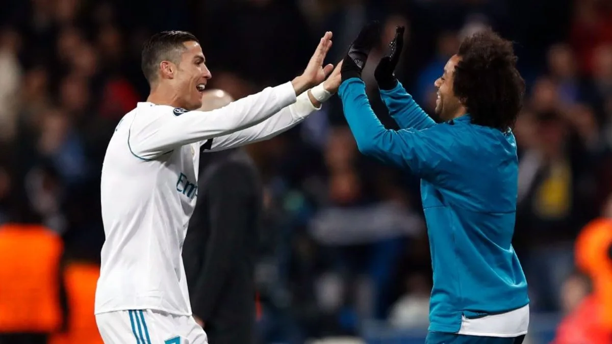 Marcelo admite que olhou Cristiano Ronaldo pelado e revela outro jogador ‘bem-dotado’ no Real Madrid: ‘Sinistro’