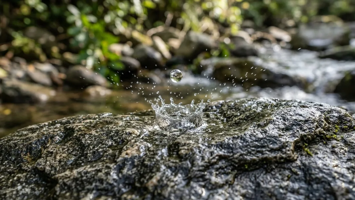 Proverbio chino de día: “La gota de agua perfora la piedra, no por su fuerza, sino por su constancia”