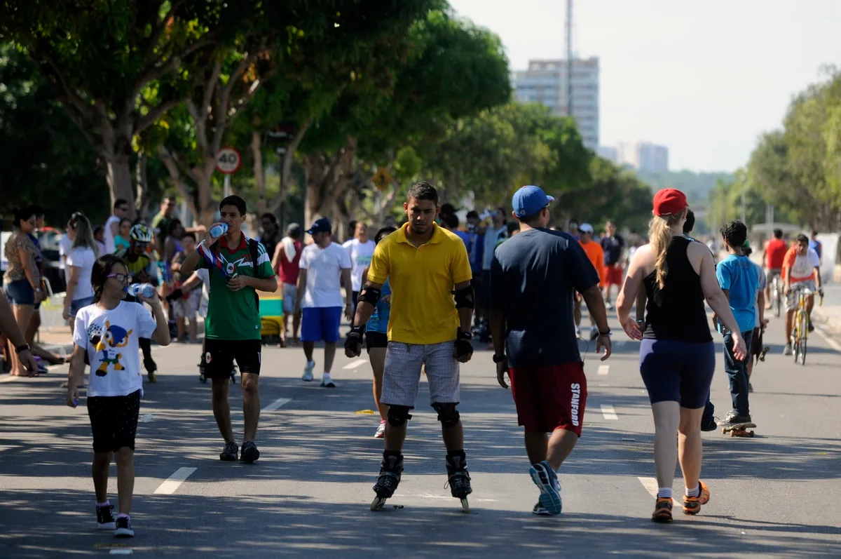 Fumaça suspende atividades esportivas ao ar livre em Manaus