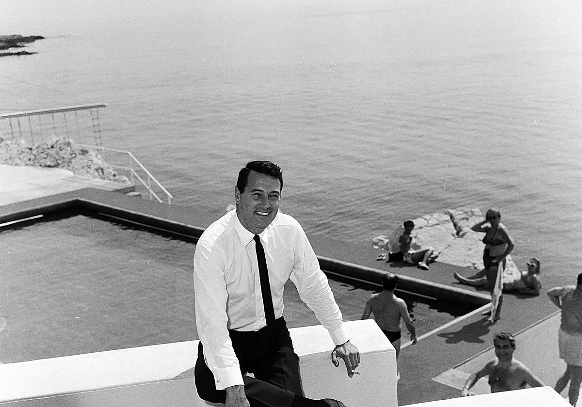 Rock Hudson entra en las cocinas de Cap Sa Sal en Begur por algo de picar