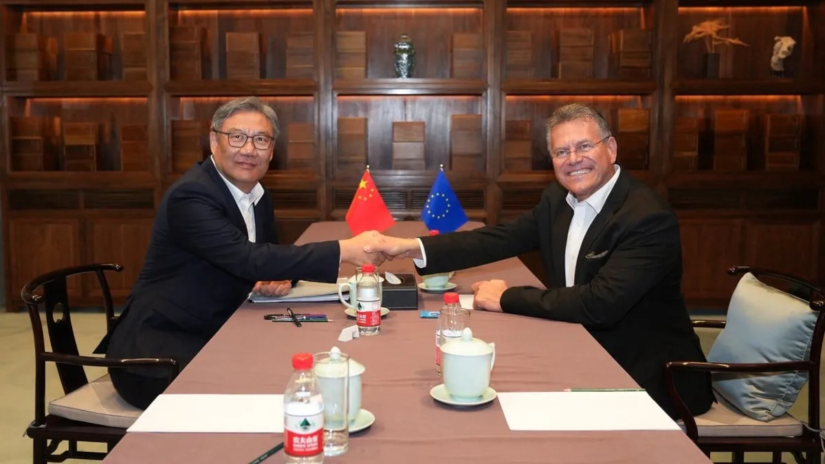 China and EU reach ‘understanding’ on hybrid vehicles after crunch trade talks