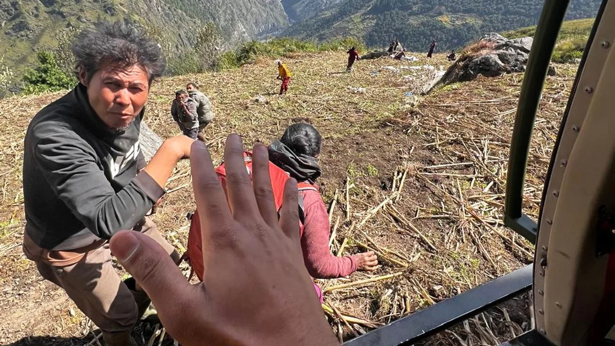 Flash flooding destroys homes in Nepal