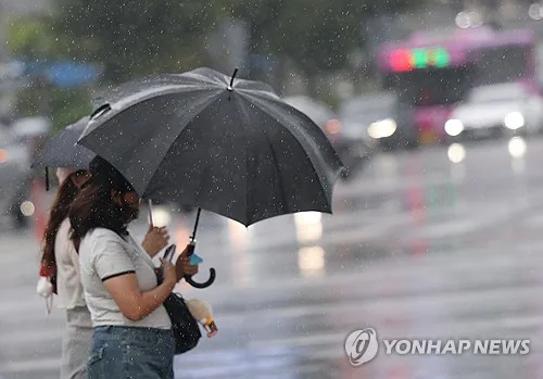 충북 최대 80㎜ 비…낮 최고 30도